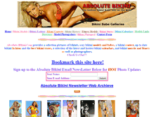 Tablet Screenshot of absolute-bikini.com